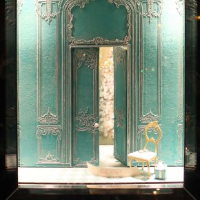 A little palace ….Tiffany’s window display